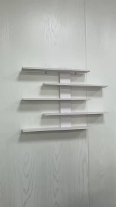 Wall Shelf With 5-Layers Of Non Perforated Doll Display Rack Home Living Room Background Wall Decor Rak Penyimpanan 架子