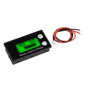 6133A DC Battery Voltmeter 8V-100V Capacity Indicator Power Meter Lithium LiFePO4 Lead-Acid Cell 12V 24V 48V for LCD Battery