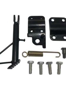 Giá đỡ chai xe đạp điện đơn giản Chất liệu sắt Giá đỡ chân hỗ trợ đơn cho xe đạp điện Phụ kiện bổ sung tiện lợi