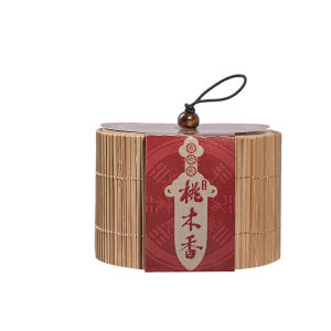 SONGYANRUMO | Natural Peachwood Prosperity Cleansing Good Luck Incense Coil