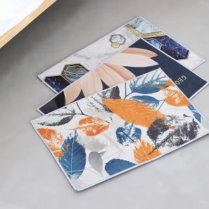 พรมเช็ดเท้า นิ่ม ซับน้ำได้ดี สบายเท้า