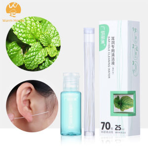 Dây chuyền làm sạch lỗ xỏ Tai Chống chặn dùng một lần 12cm khuyên xỏ lỗ đặc biệt để xỏ lỗ sau chăm sóc khử trùng lỗ xỏ tai làm sạch