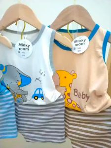 [sale] BỘ CỘC TAY MÙA HÈ MNKY MON CHO BÉ TRAI BÉ GÁI TỪ  5 TOI 17KG MÙA  HÈ CHO BÉ 2024