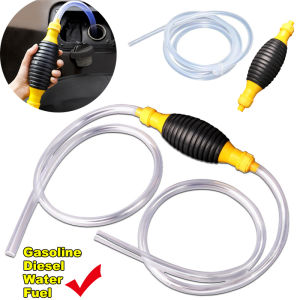Universal Hand Gas Oil Pump Car Fuel Pump Manual Suction Pipe Water Fuel Syphon Pump Auto Engines Fuel Supply System Accessories
