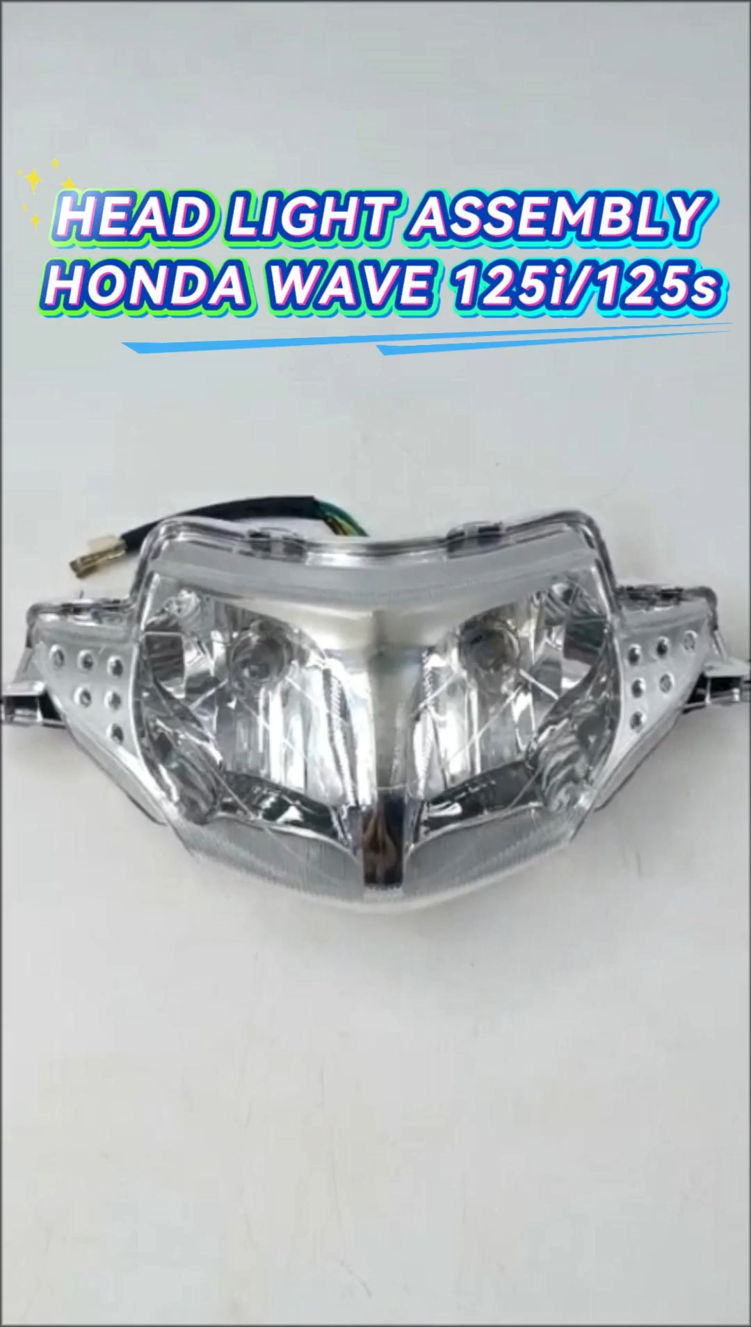 HONDA WAVE 125i/125s HEADLIGHT ASSEMBLY MOTORCYCLE ACCESSORIES