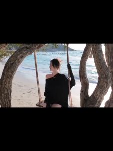 เสื้อคลุมชายหาด เสื้อคลุมหญิง เสื้อคลุมใส่ว่ายน้ำ เนื้อผ้าดี ยืดหยุ่น ใส่สบาย