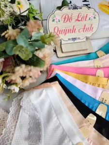 COMBO 10 Quần Lót Thông Hơi Phối Họa Tiết Đuôi Ren [9933] Size 40 - 50 Kg CO GIẢN THOÁNG MÁT _Đồ Lót Quỳnh Anh