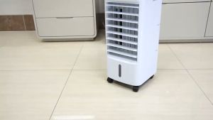 พัดลมไอเย็น 4 ชุด ราคาที่จะไม่ต้องซื้อขาย ความจุกัน 4 ลิตร น้ำหนัก ถูกเพราะ เย็นไว คลายร้อน [แถมฟรี! cooling pack 4 ชิ้น]