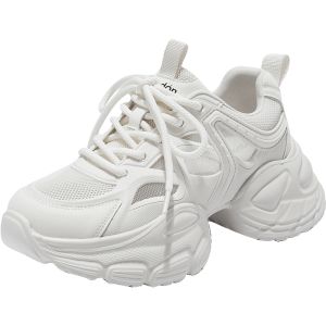Agsdon | New Autumn and Summer Breathable High Increasing Platform Sneakers for Petite Women