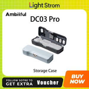 Ambitful DC03 Pro Storage Case Compartmentalized Shockproof Impact Resistant Carry Bag for DJI Osmo Pocket 3 / Pocket 4