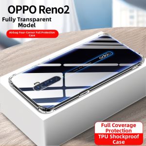 RISEOUS | Drop Protection Ultra Thin Thickened Silicone Phone Case for Oppo Reno2/Z