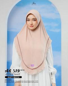 Jilbab hijab kerudung bergo krudung renda wanita dewasa jersey instan terbaru new terlaris terkini modern kekinian murah viral 2023 Arrafi AR 519 daily best seller adem mudah di bentuk cantik pet antem bahan stella cantik bayar di tempat COD gratis ongkir