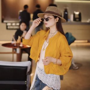 Stylish Slimming Short Sleeve Cardigan