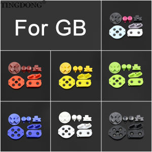 1Set GB Multi Color Replacement Button Kit for GB DMG Classic Game Console Dpad AB Buttons Rubber Repair Parts