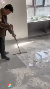 ให้พื้นแห้งเร็วขึ้น ไม้ปาดน้ำ ไม้รีดน้ำ ไม้กวาด ไม้ถูพื้น สำหรับกวาดน้ำและฝุ่น ปรับหมุนได้ 180° ล้างทำความสะอาดได้ง่าย