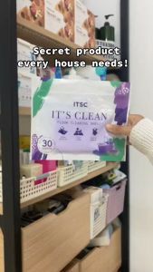 ITSC ITS CLEAN Floor Cleaning Sheet 30s | Lavender Floor Cleaner Detergent Cleaning Hack