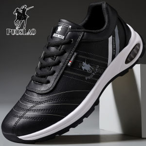Fashionable Casual Mens Running Shoes PUOSLAO Mesh up Sneakers All-Match Mountain Climbing Travel Shoes Low Top Rubber Sole