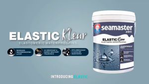Seamaster Paint 8650 1kg Elastic Klear Elastomeric Waterproofing TRANSPARENT FINISH