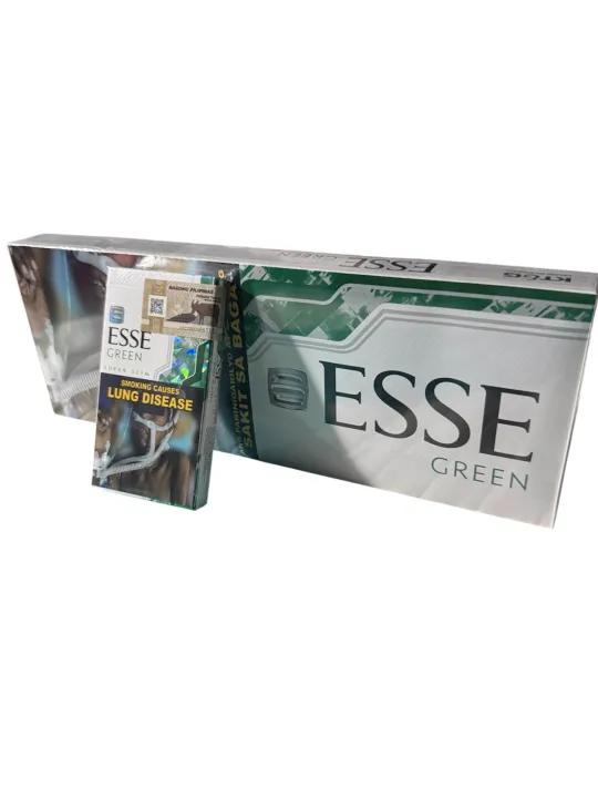 ESSE Green Slim 1Ream Korean Natural Flavor Paper 7 Days Local Supplier  Warranty Return And Refund Policy Paper - Lazada | Lazada PH