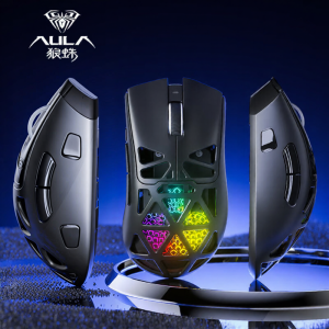 AULA | Tri-Mode Lightweight Hollow Mouse