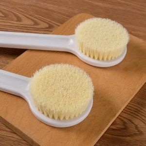 1pc Long Handle Back Brush for Shower Soft Bristles Body Exfoliating Bath Brush Skin Health Shower Back Scrubber Bath Supplies