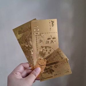 BUENASUERTE 1 SET for 5PCS Fortune Gold Foil Lucky Charm for 2025