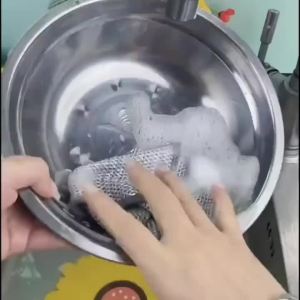 Magic Cleaning Cloth Thickened Double -sided Metal Steel Wire Rags Kitchen Dish Pot Washdishing Cloths Towel Clean Tools
