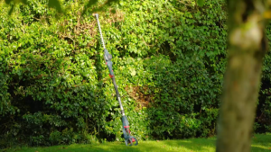 เลื่อยตัดแต่งพุ่มไม้ ตัดแต่งต้อนไม้สูง ไร้สาย 18V ขนาดใบตัด 50cm. ยี่ห้อ BOSCH รุ่น GHE 18V-50 TP