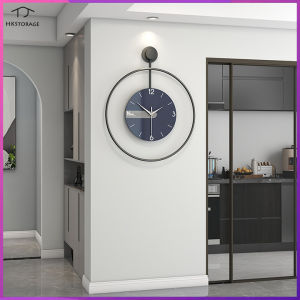 HKStorage Fashion Wall Clock Simple Home Art Decoration Clock Living Room European Style Light Luxury Creative Clock Wall Hanging