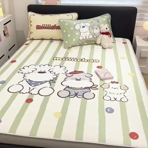 MINGSHA | Cute Pattern Infants Approved Washable Bed Sheet Set