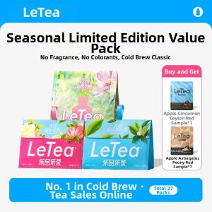 LEPINLECHA | Hot and Cold Dual Brew Health Tea Chrysanthemum & Fruit Tea Packet
