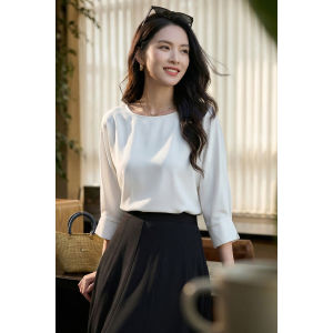 Misoshine | Design Casual Wine Red Lantern Sleeve Blouse