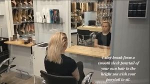 หางม้าตรงสวย ชิ้นหนา 45cm 55cm 65cm วิกผมหางม้า แฮร์พีชหางม้า แฮร์พีชผมยาว แฮร์พีชหางม้าผูกตรง ผม ปลอมหางม้า