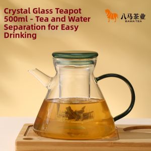 BAMA TEA | High Borosilicate Glass Heat Resistant Tea-Water Separation Tea Pot