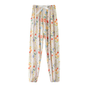 KASIHAN | Lightweight Cotton Wide Leg Pants 9/10-Length