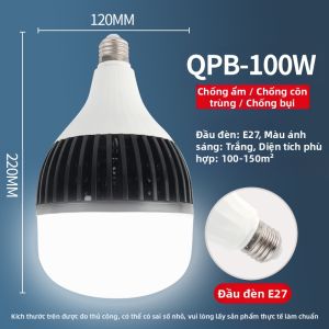 WANLIYANG | Đèn LED Tiết Kiệm Năng Lượng Công Suất Lớn Độ Sáng Cao E27