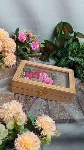 Box Kayu Kualitas Tinggi Untuk Pernikahan - Gelang dan Cincin Mahar atau Seserahan Pernikahan - KKGC