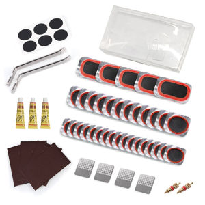 [Bside Tool Store] Bike Bicycle Tire Repair Kit Bike Bicycle Flat Tire Repair Kit MTB Inner Tire No-glue Adhesive Bicycle Tire Patch Glueless Kit Fix Portable Tirefit