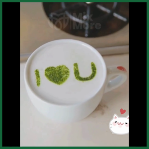 Combo 16 khuôn rắc bột tạo hình nghệ thuật trang trí đồ uống thức ăn đẹp mắt tiện lợi pha chế làm bánh... Mixmore