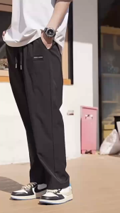 กางเกงผ้าร่ม เบาสบาย ผ้านิ่ม ยืดหยุ่น ไม่อึดอัด ระบายอากาศดีเยี่ยม เหมาะกับอากาศร้อน