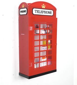 Kotak Obat P3K Akrilik London Telephone Medium