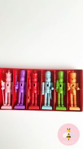 Pinky Bee Dekorasi Natal Gantungan Pohon Nutcracker Set 12.5cm 70482900