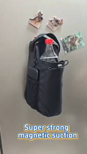 Water Bottle Sling Bag Magnetic Gym Bottle Bag Portable Magnetic Water Bottle Bag Gym Accessories Sports Bag