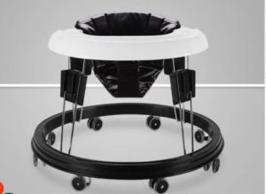 READYSTOCK🔥RM89🔥 Adjustable Height Foldable Baby Walker for Boys & Girls with Easy Clean Tray & 8 Universal Wheels