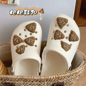 Thin Strip Quirky Ideas Personalized Three-Dimensional Cartoon Poop Poop Shit Shoe Buckle DIY Hole Shoes Accessories Decorative Buckle