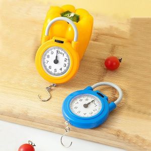 10KG Portable Electronic Scale with Iron Hook Scale Safe Food Scale Kitchen Electronic Scale Outdoor Fishing Scale