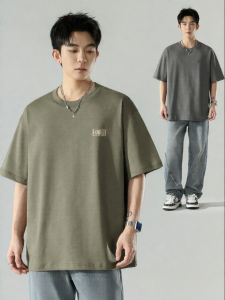 Wood soon | Breathable Quick-drying Loose Round-neck T-shirt