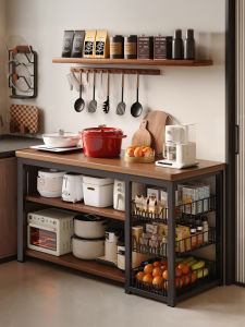 Multifunction Kitchen Workstation Storage Shelf