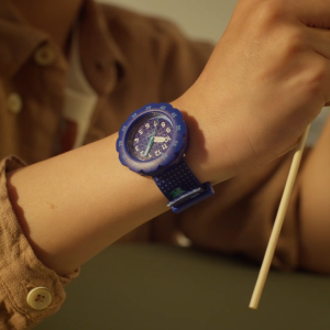 Flik Flak Solar Universe (FPSP081) Blue RECYCLED PET Kids Watch