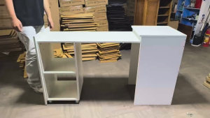 Extension Desk Study Table Foldable Desk length Adjustable Computer Table Extendable Office